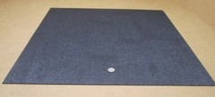 ABS Sheet Haircell Textured, 1 Side, Black, .094″ (3/32″) x 24″ x 24″