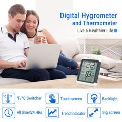 1/3/4/5 ThermoPro Digital LCD Touchscreen Humidity Thermometer Indoor Hygrometer