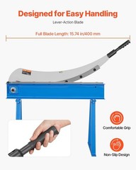 VEVOR Hand Plate Shear, 31.5 in Max Cutting Length, Manual Sheet Metal Shear …