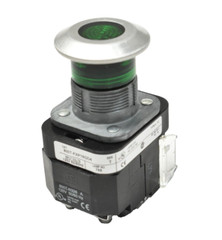 Allen Bradley 800T-FXP16GD4 Push/Pull Illuminated Green Push Button Switch