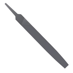 6-inch Flat Medium Cut File Double Cut Teeth High Carbon Steel Hand File Single