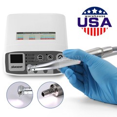 SANDENT Dental Brushless LED Electric Micro Motor /1:5 LED Handpiece Fiber Optic