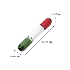 Double End Gage Handle Aluminum Alloy Pin Gage Holder No Handle (6-7mm)