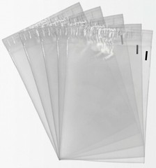 2000 12 x 15.5 Premium Clear Plastic Self Seal Lip & Tape Poly Bags 1.5 Mil