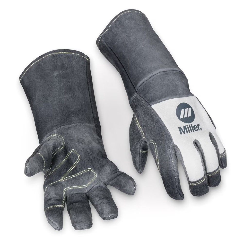 Miller Electric 279876 Classic MIG Welding Gloves, X-Large, Pig Split Leather
