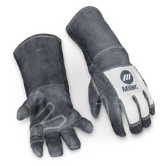 Miller Electric 279876 Classic MIG Welding Gloves, X-Large, Pig Split Leather