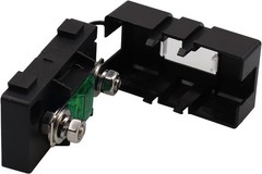 2PCS ANS-H One-Way Midi Fuse Box Holder with Small Fork Mount Bolt, 40A