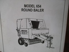 New Holland 654 Round Baler Parts Catalog 5065411 3/97