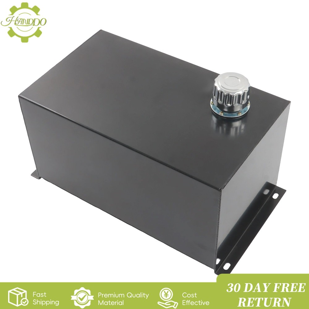 10 Gallon Welded Steel Hydraulic Fluid Reservoir Tank with 2 Inch Suction Port