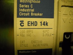 CROUSE HINDS/WESTINGHOUSE NCB1018F WT100EHD 100A RAINTIGHT ENCLOSURE ASSEMBLY