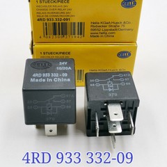5Pieces HELLA 4RD933332-09 24VDC Automotive Relay 5Pins NEW