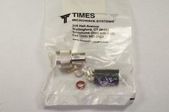 TC-240-NMC Times Microwave N-Type Connector 2.5GHz 50 Ohm Clamp Male Plug Strght
