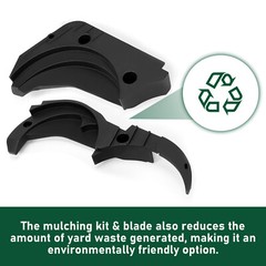 54″ Lawn Mower Grass Mulching Kit Attachment w/Blades #BM20827 For John Deere