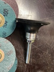 200 DISC LOT 3M Roloc Abrasive Sanding Die Grinder Discs 2″ 100 Grit w/ mandrel