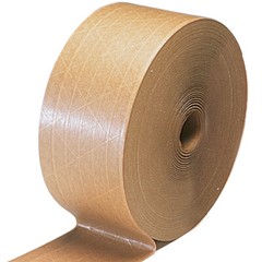 10 Rolls Reinforced Water Activated Gummed Tape 72mm 450′ Industrial Grade Patco