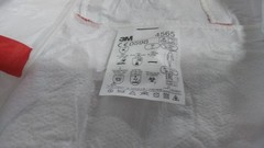 3M 4565-BLK-M 25 Pk Size Medium Hooded Disposable Coveralls