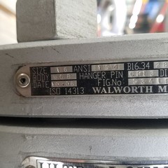 Walworth 5341F, 16″ Cast Steel Flanged Check Valve. WCB, 150, CR13 – NEW