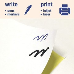 300 Sheets Koala Sticker Paper 8.5×11 Matt White Full Sheet Label Inkjet / Laser