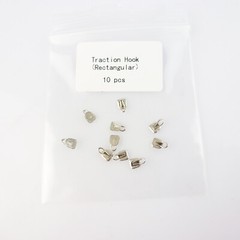 10Pc Dental Orthodontic Traction Hook bondable 3mm Round/Rectangular Caplin hook