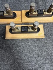Weston Current Shunt 0042210 0041212 5/10 Amp 50/100 MV 10/20 Amp 50/100MV Lot 3