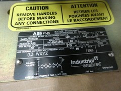 Abb 218D934A58 PT-25 Voltage Transformer 2000va 24000v-ac 120v-ac 200:1