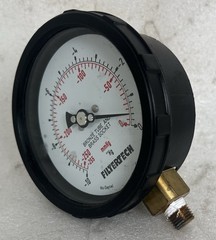 McDaniel Controls Inc. Filtertech 90P2201P02 New Vacuum Gauge Quick Ship Germany