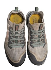 Keen Utility Womens 7.5W Vista Energy Carbon Toe Work Shoes Grey Pink ReGEN