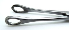 3 Pcs Foerster Sponge Straight Forceps 12″ Serrated Jaws Surgical Instruments