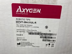 AXYGEN 30µl Clear SLAS Rack 384-Well Robotic Tips VT-384-31UL-R (19,200/Case)