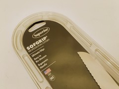 Superior USA 10 inch Curve Scalloped Edge Blade Bread Sandwich Knife SG147-10SC