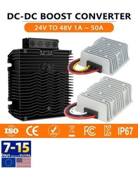 24V TO 48V DC-DC Voltage Step Up Boost Converter 3A 5A 10A 15A 20A 32A 42A 50A