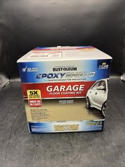 Rust-Oleum EpoxyShield 1 gal. Tan High-Gloss 1-Car Garage Floor Kit
