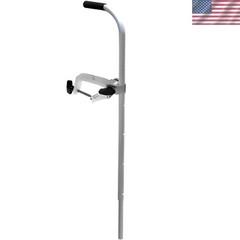 Telescoping Transducer Pole with Heavy-Duty Clamp, Adjustable from 30″ to 50″