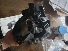 2x Large Scott M95 Full Face Gas Mask Respirators.