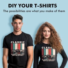 100 Sheets A-SUB Inkjet Printable Iron-On Heat Transfer Paper Dark Light T-shirt