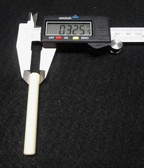 LOT OF (24) TWENTY FOUR 2.47″L X 0.325″D STEATITE CERAMIC RESISTOR ROD No. 329