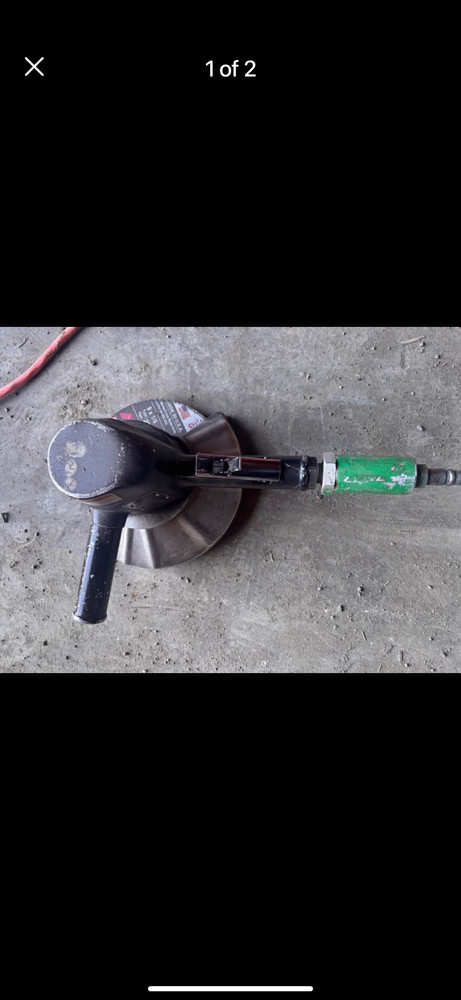 INGERSOLL RAND 99V60P107 PNEUMATIC RIGHT ANGLE GRINDER SANDER 6000RPM