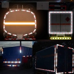 2 Cinta De Seguridad Reflectante De Pulgadas X 30 Pies Dot-c2 Adhesivo Rojo Y…