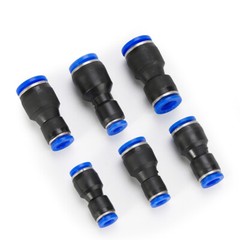 Reducing Straight Union Nylon Pneumatic Push Fit Connector Speed Air Line Hose