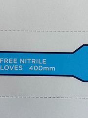 500 MICRO-TOUCH 16″ 400mm Nitrile Long Chemo Central Supply SPD Plus Ansell XL