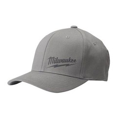 Milwaukee 504G-LXL FlexFit Lightweight Fitted Hat Gray – L/XL