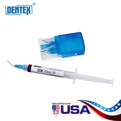 Dental Light Cure Composite Resin Etching Adhesive Kit/ LED Curing Light Lamp US