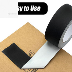 Bookbinding Repair Tape 2 Inch x 33 Feet Black Cloth Self Adhesive Binding Tape