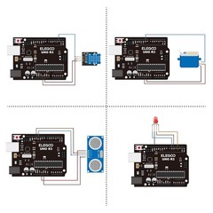 ELEGOO UNO Project Super Starter Kit with Tutorial and UNO R3 Board Compatible w