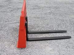 48″ 4,000 Pound Extreme Duty Pallet Forks Attachment Fits Kubota Quick Attach