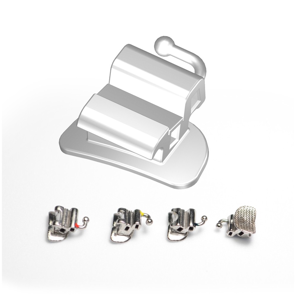 J&J Ortho Dental Orthodontic Bondable Buccal Tube – 1st Molar Double Convertible