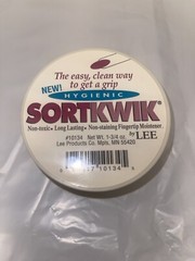 Lee Sortkwik Fingertip Moisteners, Glycerin Compound, 1 3/4 oz, Pink (LEE10134)