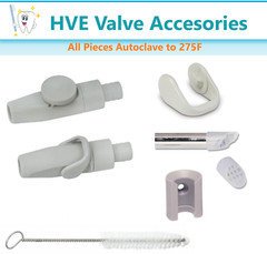 Dental Saliva Ejector Suction Valve High Strong&Weak Tip Adaptor/Rubber Snap Tip