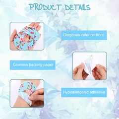 30 Pack Adhesive Patches for Dexcom G7 Waterproof & Sweatproof Multi-color Flowr