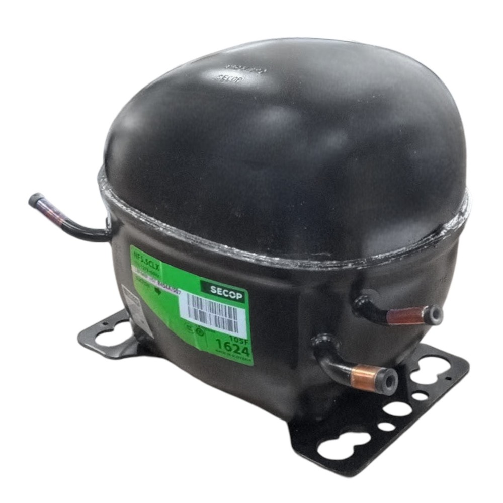 Secop NF5.5CLX R404a Hermetic Refrigeration Compressor 1/3 HP 115V L/MBP